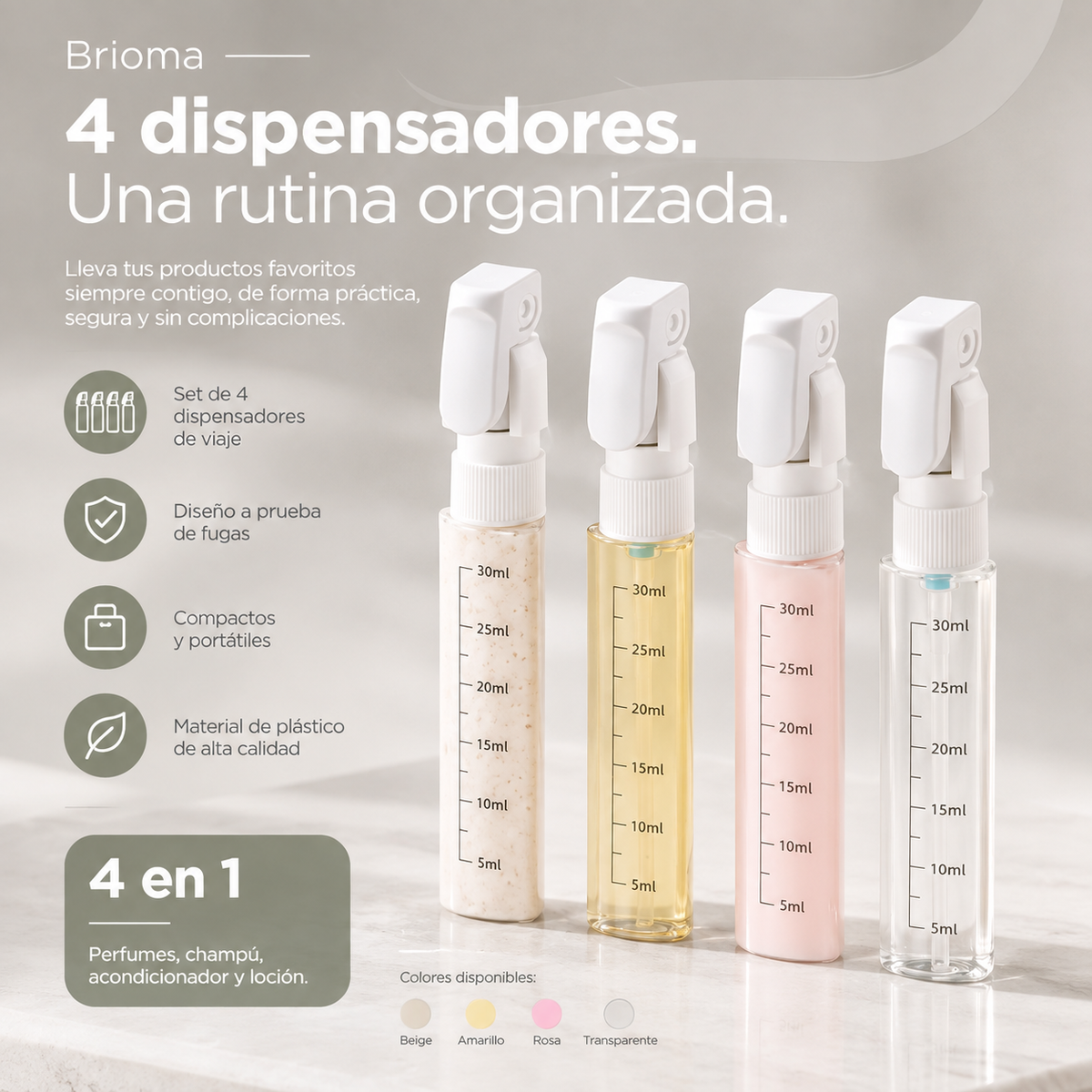 NomadPack en la maleta: todo el aseo en un solo estuche